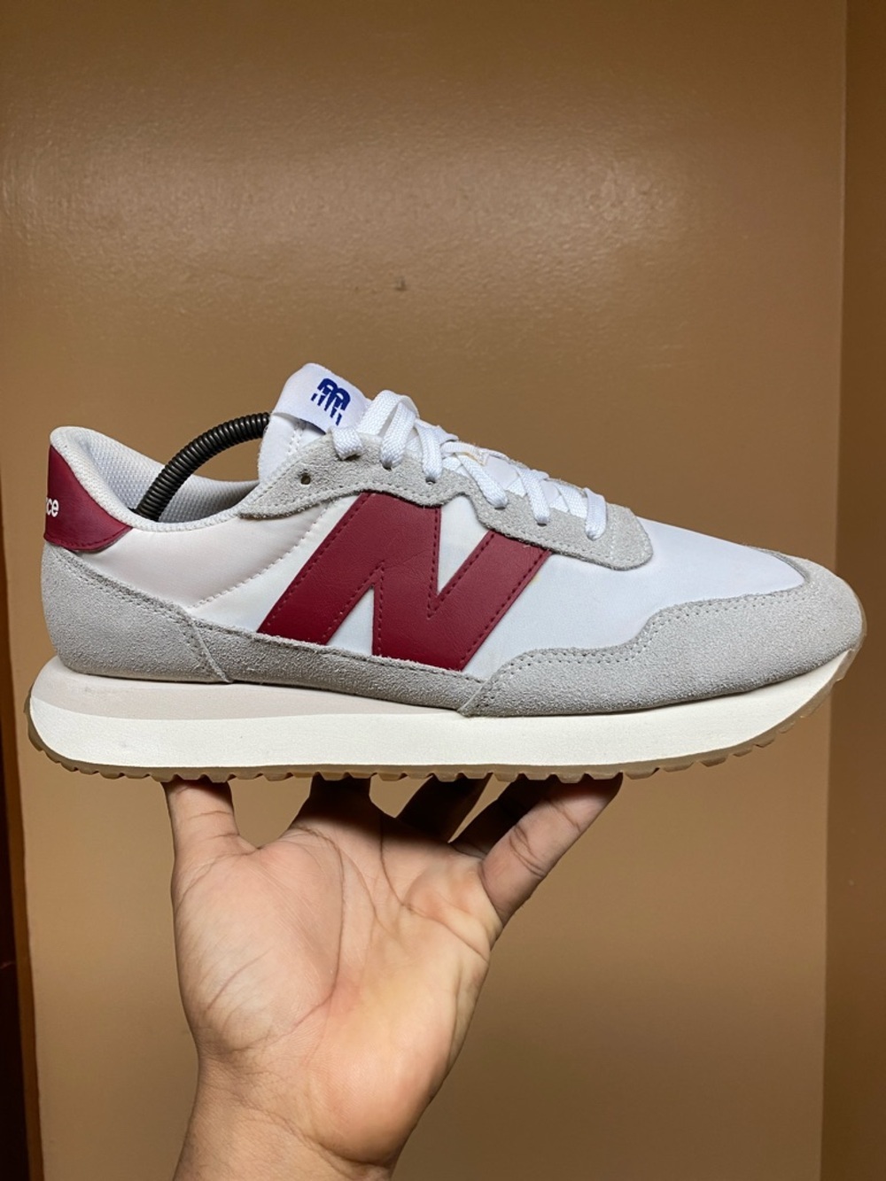 New Balance 237 “Nimbus Cloud Crimson” Men’s Casual Running Sneakers Size 11 - Picture 4 of 17